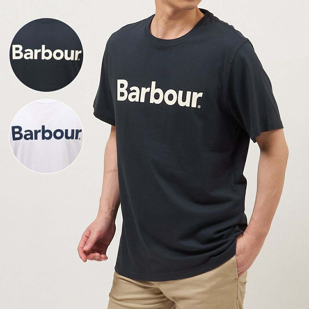 バブアー BARBOUR メンズ 半袖Tシャツ クルーネック BARBOUR LOGO T SHIRT MTS0531