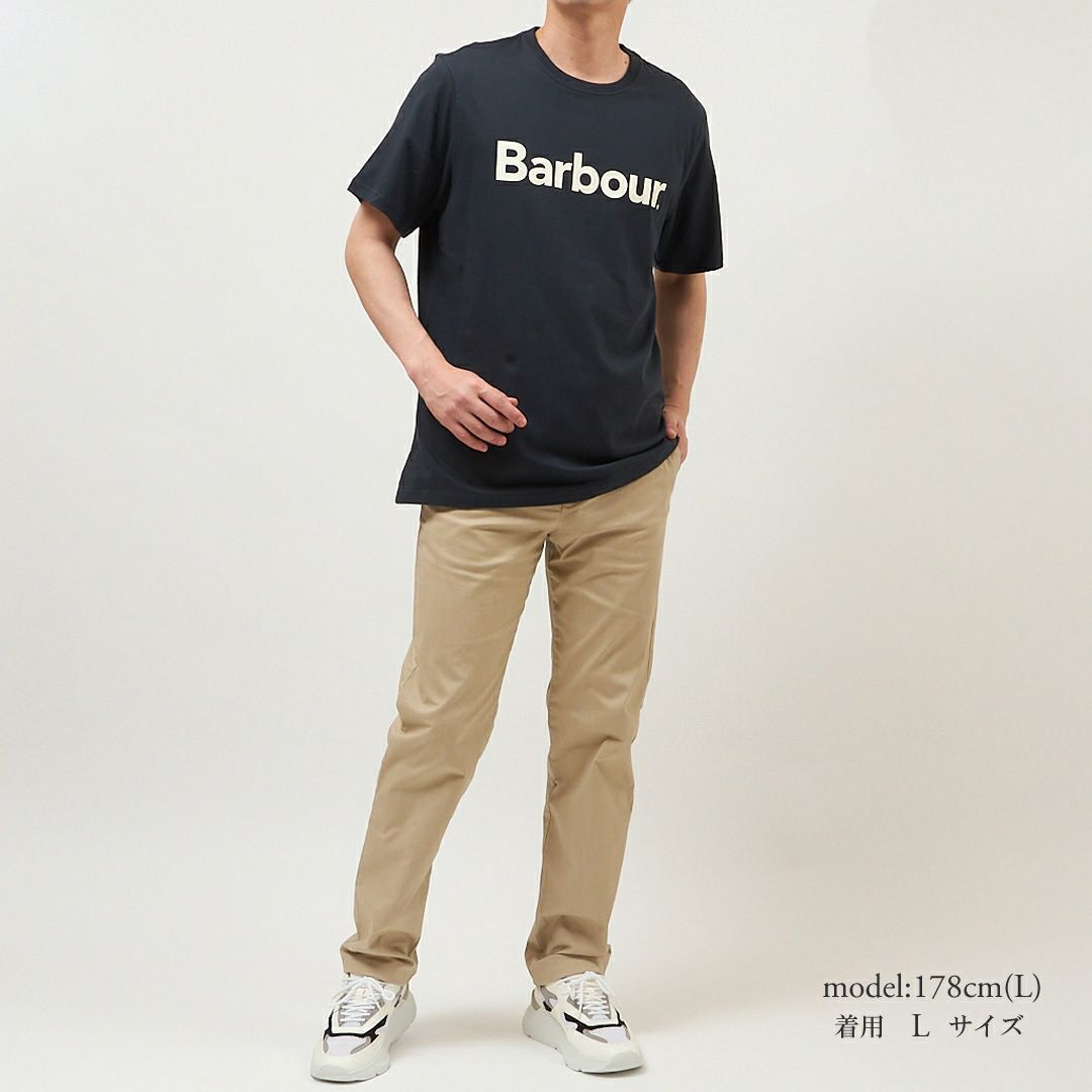 バブアー BARBOUR メンズ 半袖Tシャツ クルーネック BARBOUR LOGO T SHIRT MTS0531