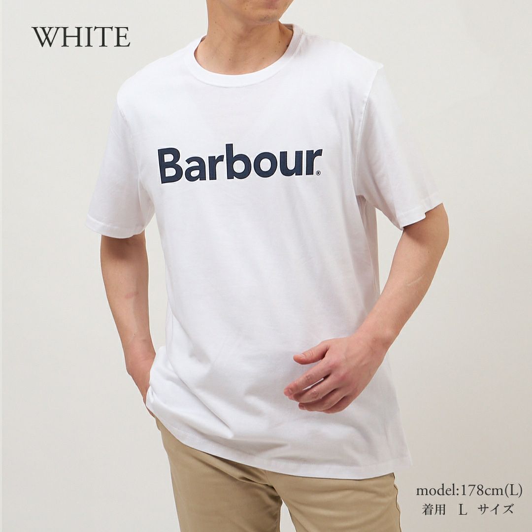 バブアー BARBOUR メンズ 半袖Tシャツ クルーネック BARBOUR LOGO T SHIRT MTS0531