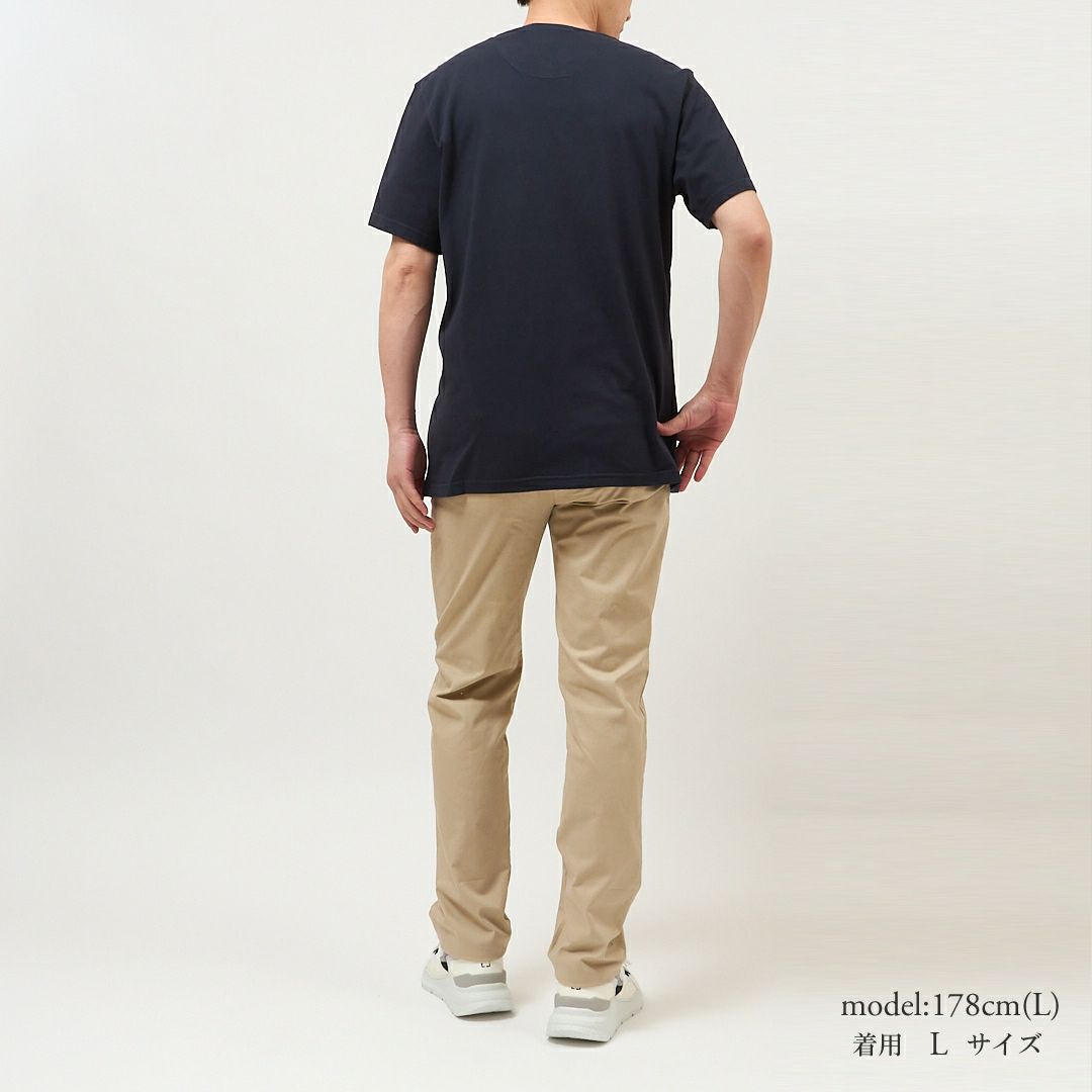 バブアー BARBOUR メンズ 半袖Tシャツ クルーネック BARBOUR TARTAN SPORT T SHIRT MTS0670