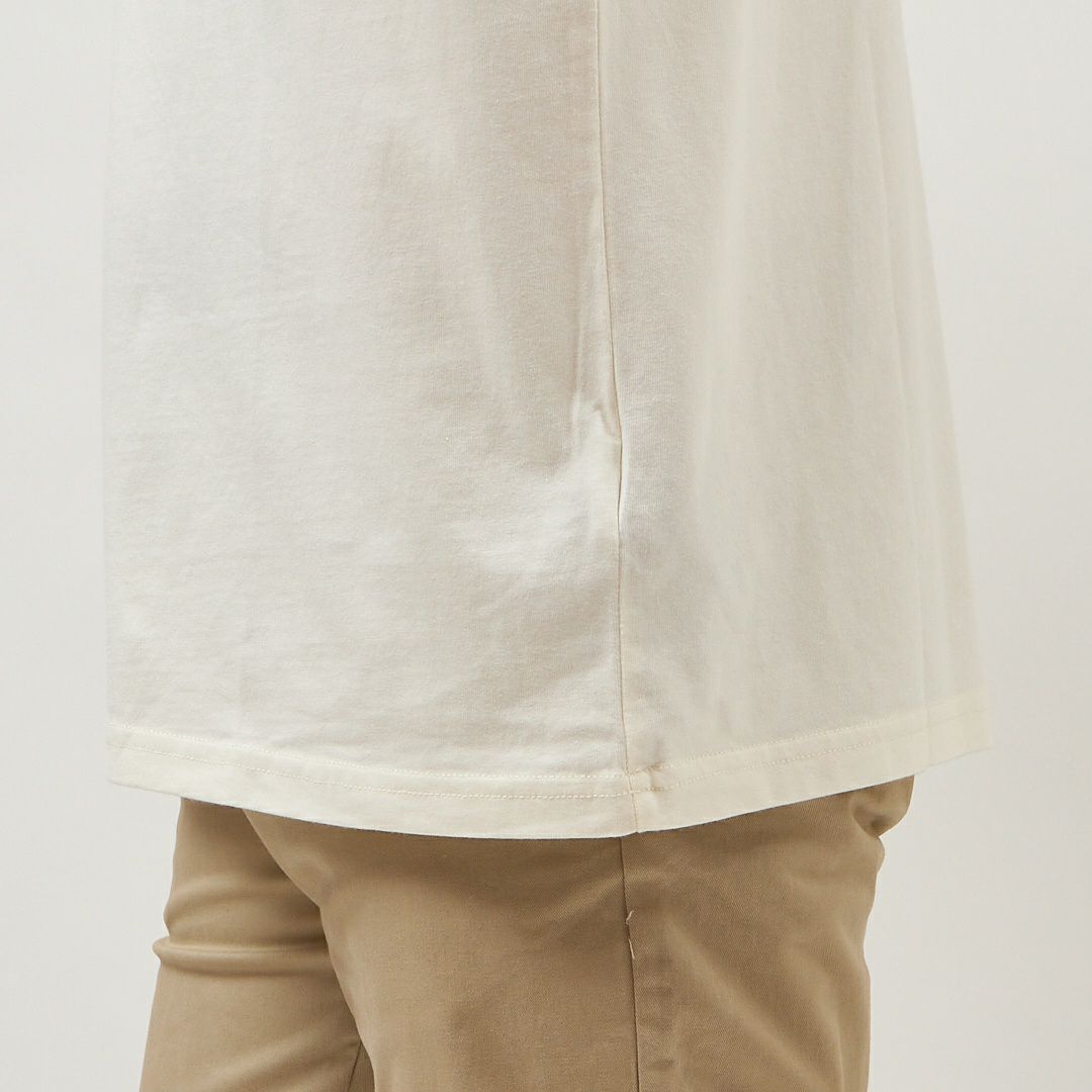 バブアー BARBOUR メンズ 半袖Tシャツ クルーネック BARBOUR HOMELANE T SHIRT MTS1397 WHISPER WHITE