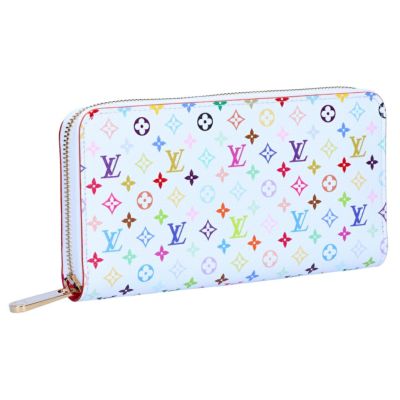 ルイヴィトン LOUIS VUITTON 村上隆 長財布 ラウンド財布 M13922 LV × TM ジッピー･ウォレット マルチカラー