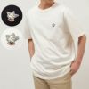 メゾンキツネ MAISON KITSUNE メンズ 半袖 Tシャツ カフェ キツネ バリスタ フォックス パッチ リラックス CKNU00102KJ7014 ユニセックス レディース