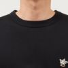 メゾンキツネ MAISON KITSUNE メンズ 半袖 Tシャツ カフェ キツネ バリスタ フォックス パッチ リラックス CKNU00102KJ7014 ユニセックス レディース