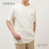 メゾンキツネ MAISON KITSUNE メンズ 半袖 Tシャツ カフェ キツネ バリスタ フォックス パッチ リラックス CKNU00102KJ7014 ユニセックス レディース