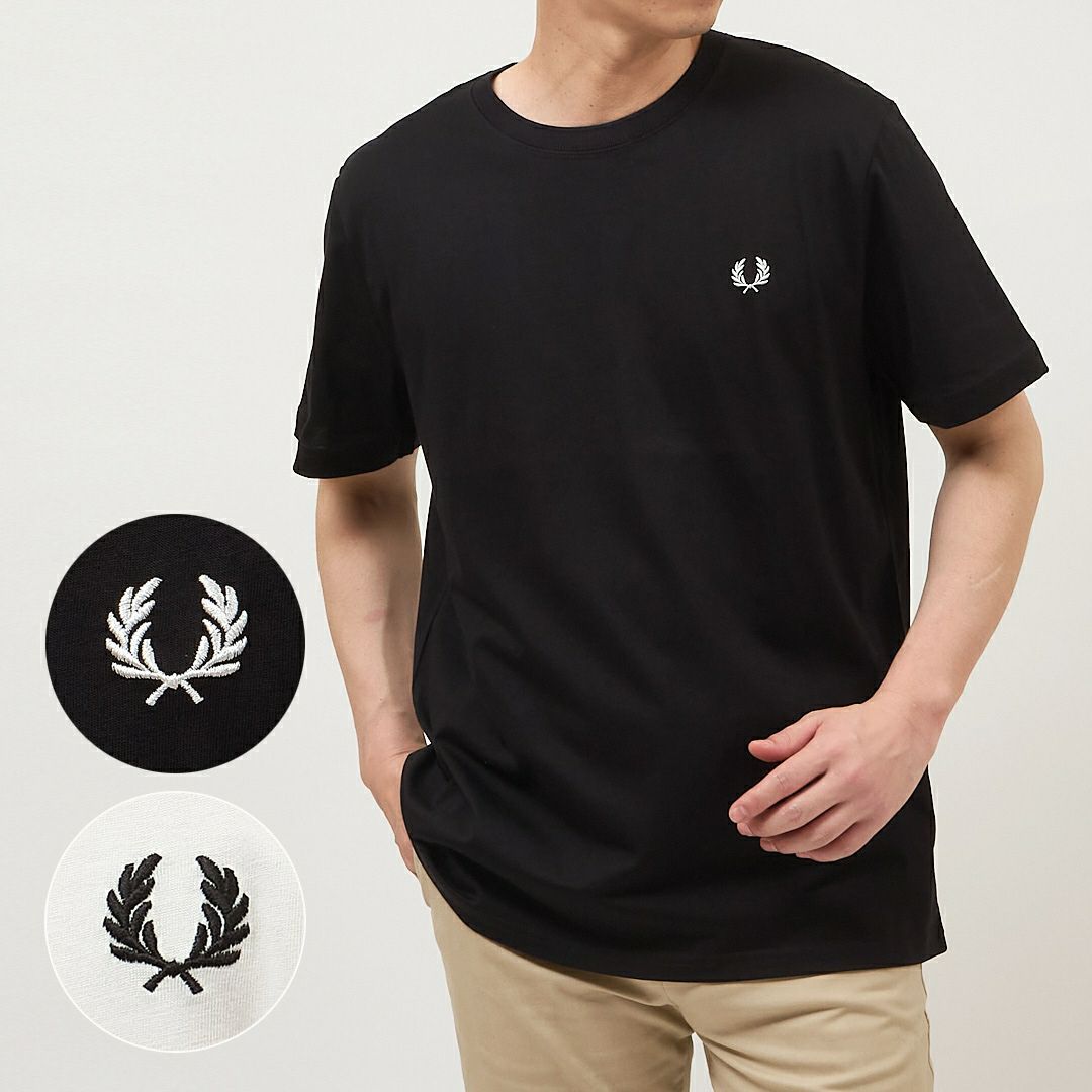 フレッドペリー FRED PERRY メンズ 半袖 Tシャツ CREW NECK T SHIRT M1600