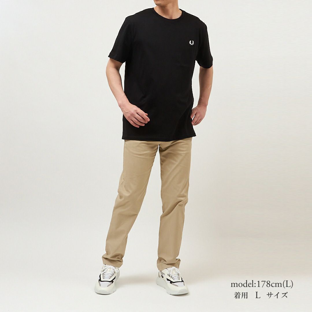 フレッドペリー FRED PERRY メンズ 半袖 Tシャツ CREW NECK T SHIRT M1600