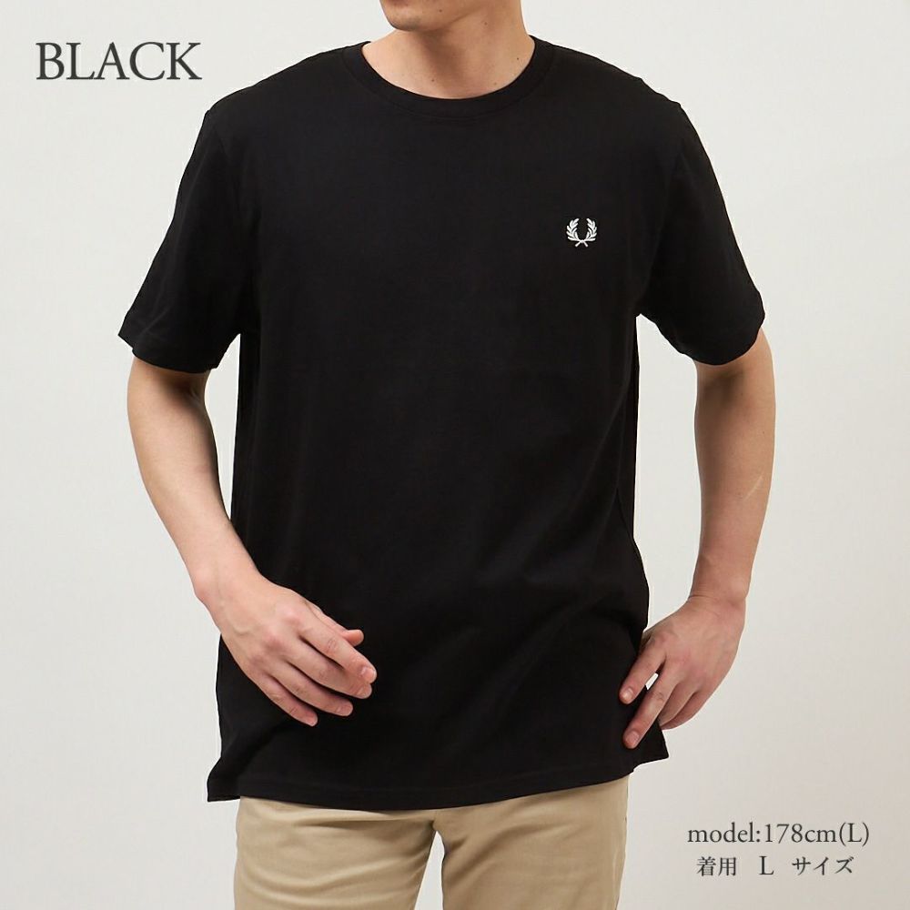 フレッドペリー FRED PERRY メンズ 半袖 Tシャツ CREW NECK T SHIRT M1600