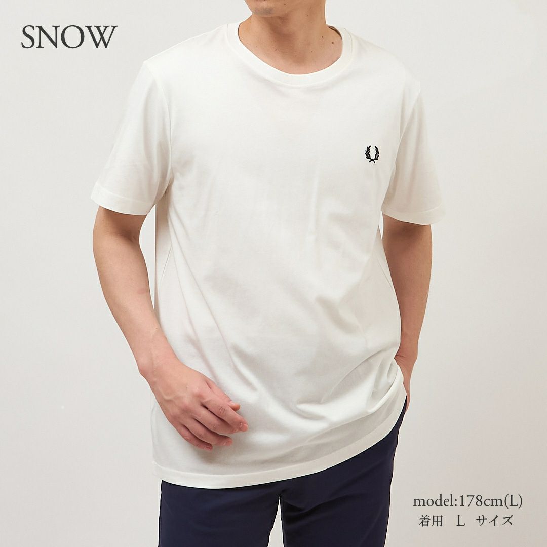 フレッドペリー FRED PERRY メンズ 半袖 Tシャツ CREW NECK T SHIRT M1600