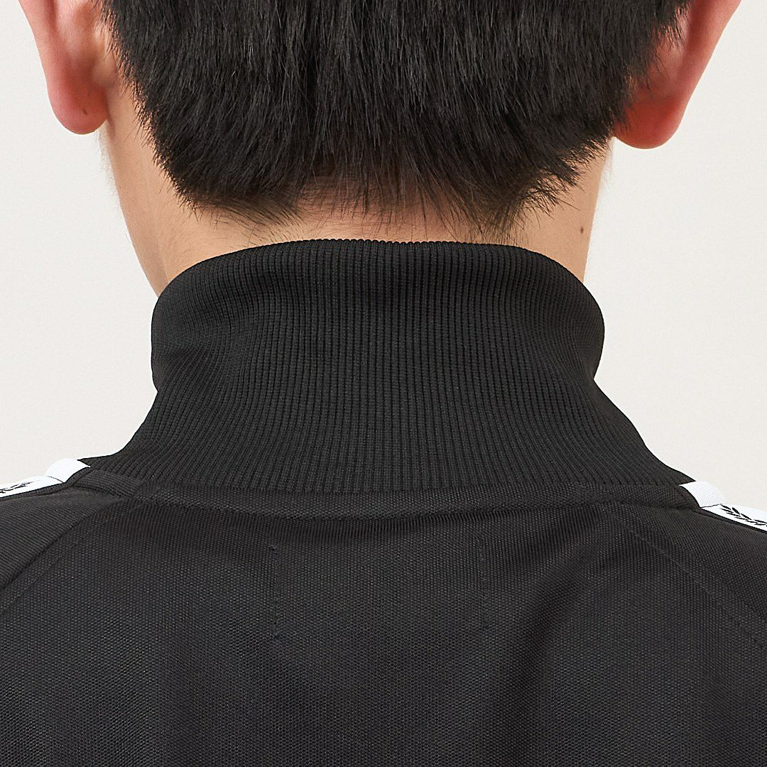 フレッドペリー FRED PERRYトップス アウター ブルゾン ジャケット ジャージ TAPED TRACK JACKET J4620 198 BLACK