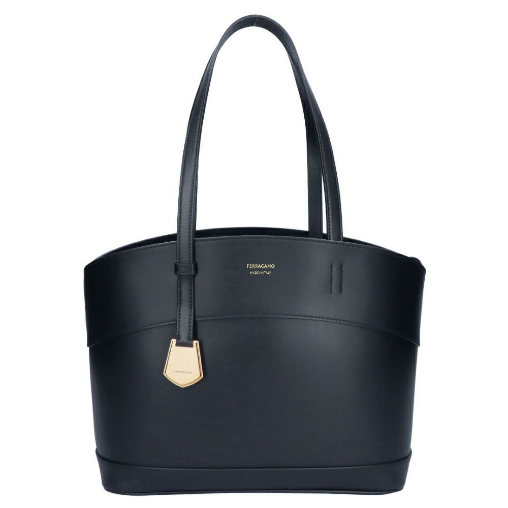 フェラガモ FERRAGAMO トートバッグ CHARMING TOTE 216797 770619 CALR NERO