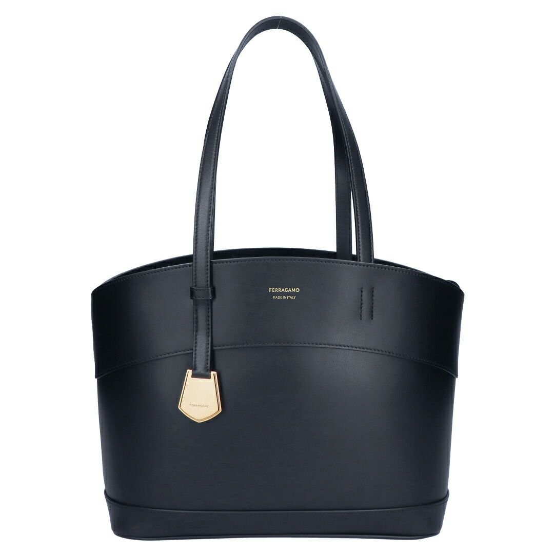 フェラガモ FERRAGAMO トートバッグ CHARMING TOTE 216797 770619 CALR NERO