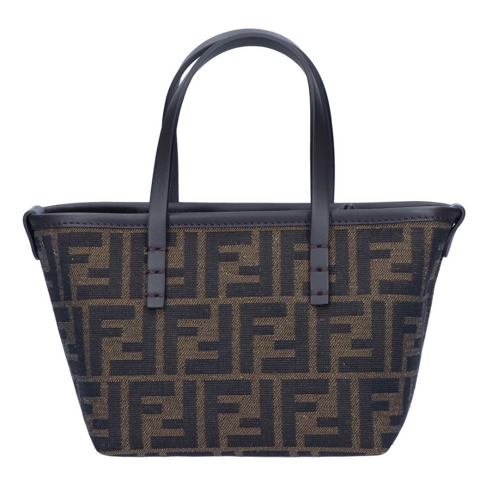 フェンディ FENDI 2WAYバッグ MINI ROLL 8BS096 AFPM F1GL7 T.MORO+R.EBANO+OS FF ジャガードバッグ