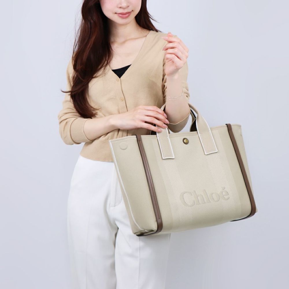 クロエ CHLOE 2WAYバッグ CARRY CHC25SS910 O65 23N VEGETAL BEIGE