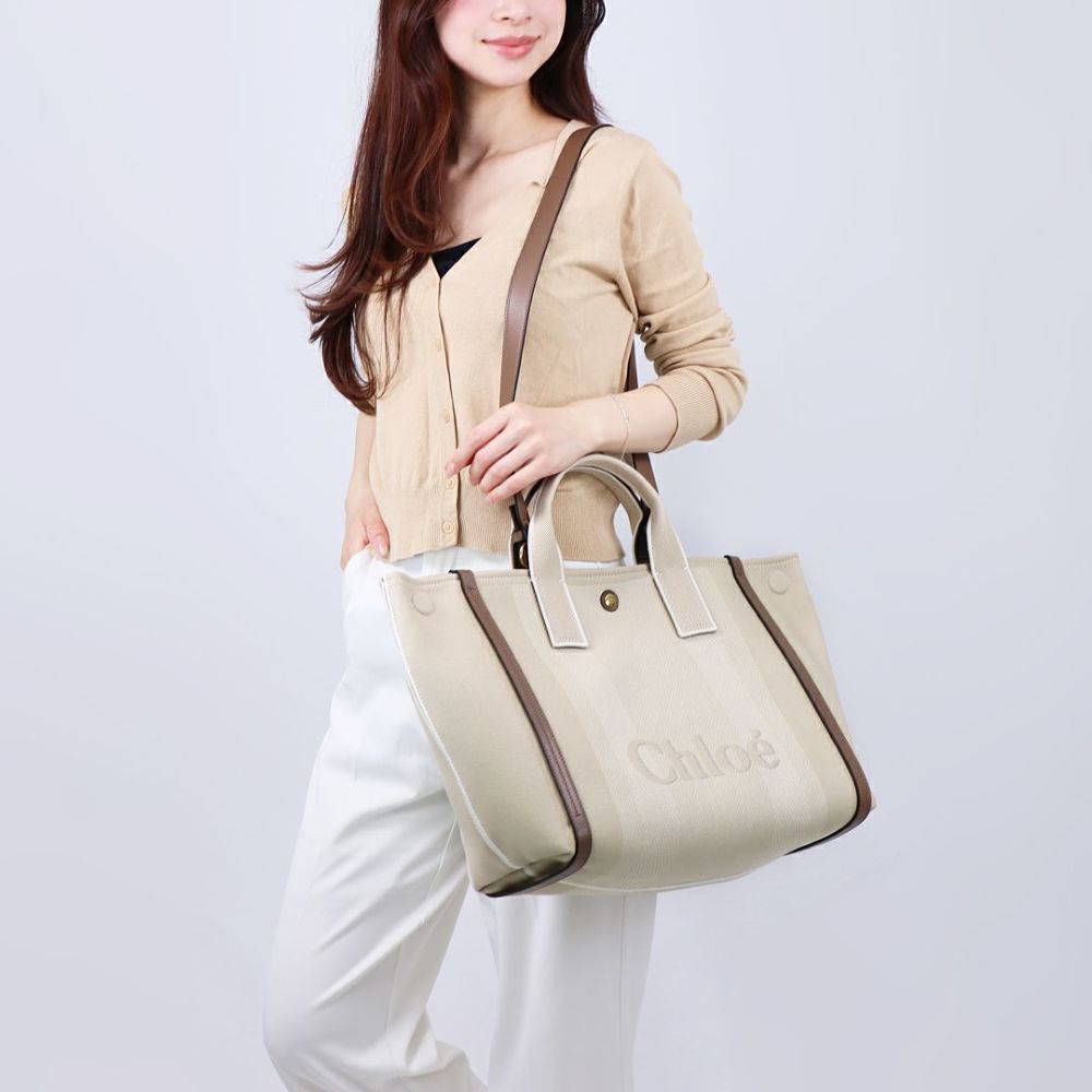 クロエ CHLOE 2WAYバッグ CARRY CHC25SS910 O65 23N VEGETAL BEIGE