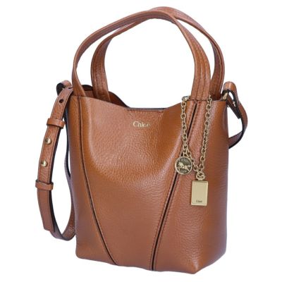 クロエ CHLOE 2WAYバッグ CHLOE SPIN CH25SS812 N84 26M CLAY BROWN