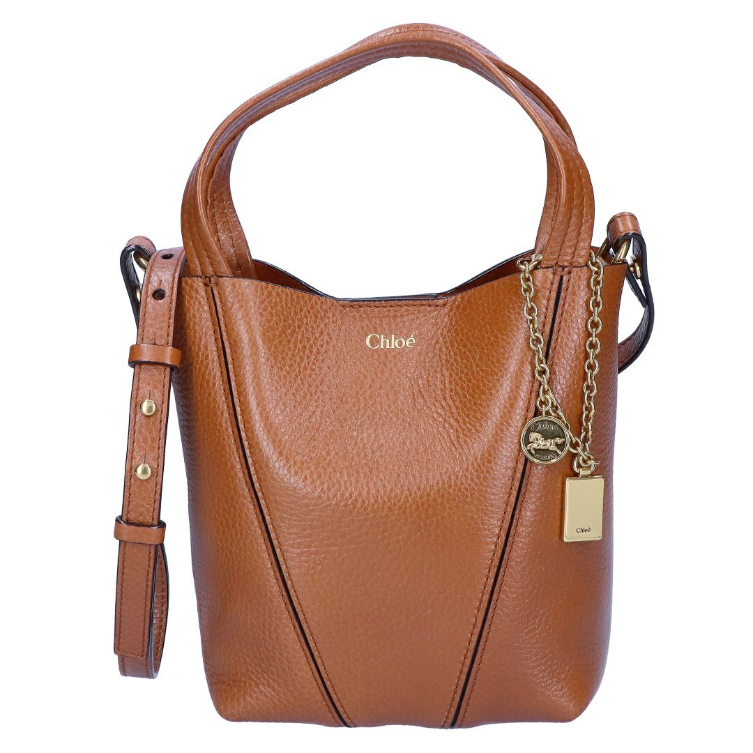 クロエ CHLOE 2WAYバッグ CHLOE SPIN CH25SS812 N84 26M CLAY BROWN