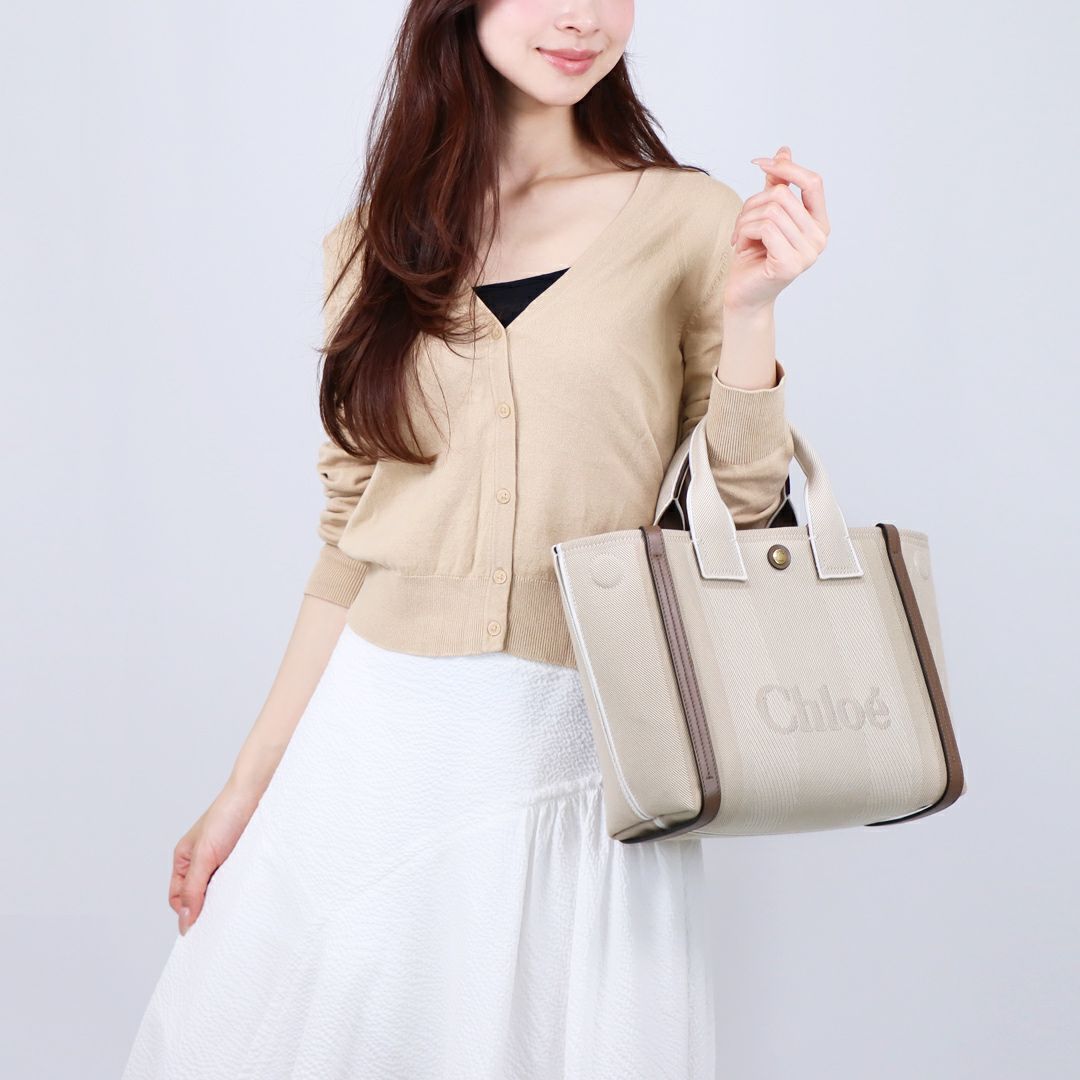 クロエ CHLOE 2WAYバッグ CARRY CHC25SS911 O65 23N VEGETAL BEIGE