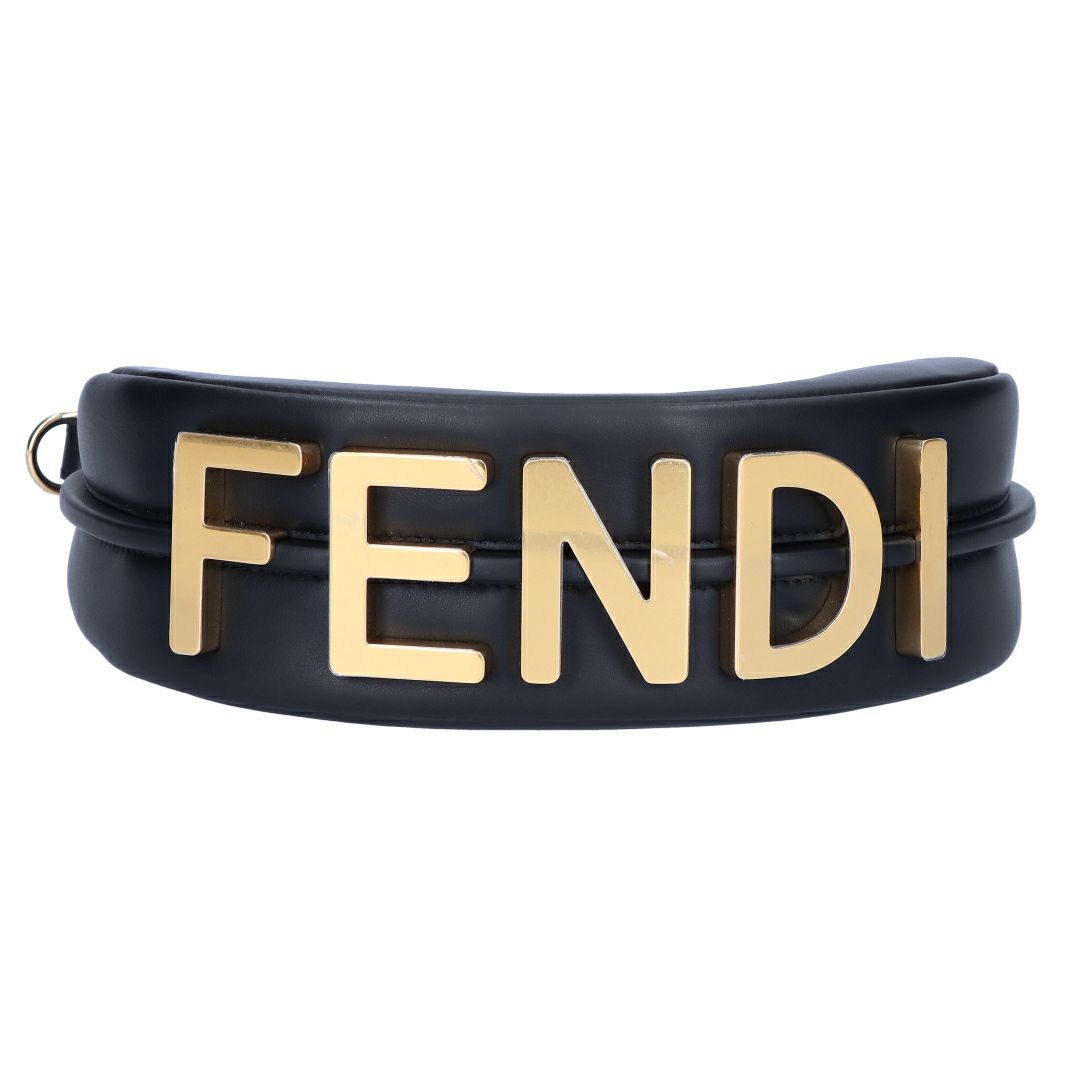 フェンディ FENDI 2WAYバッグ フェンディグラフィ ミニ 8BS081 A5DY F1HEJ NERO+OVJB+OS