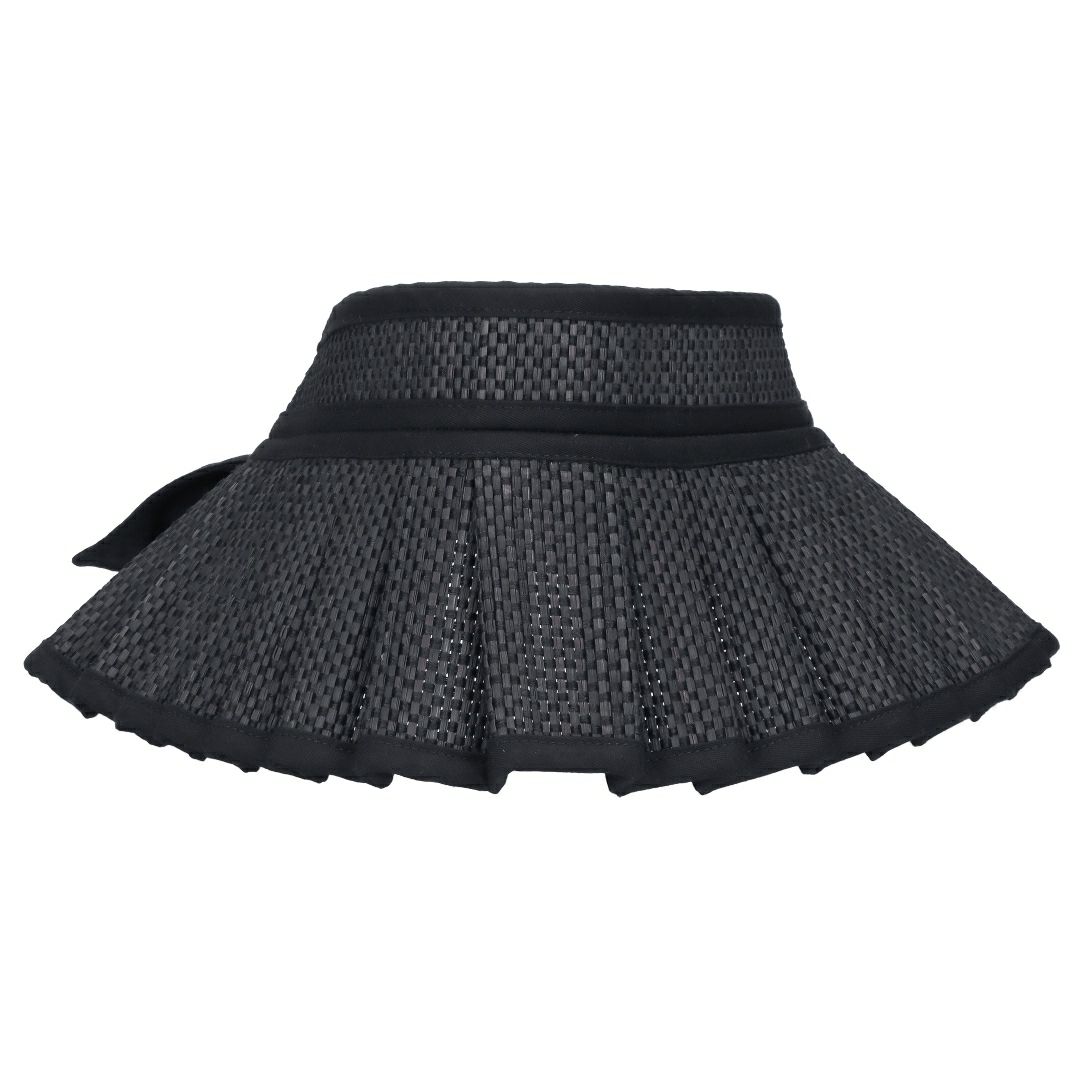 ローナマーレイ LORNA MURRAY 帽子 バイザー ストローハット CABANA SUN VISOR POSITANO 麦わら帽子 サンバイザー