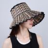 ローナマーレイ LORNA MURRAY 帽子 ストローハット 麦わら帽子 LUXE SHELL HAT ROMA MAXI バイザー サンハット