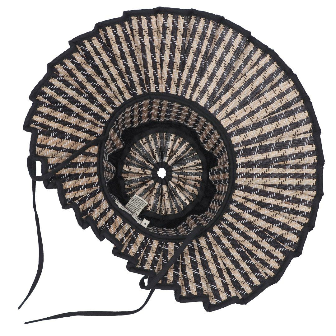 ローナマーレイ LORNA MURRAY 帽子 ストローハット 麦わら帽子 LUXE SHELL HAT ROMA MAXI バイザー サンハット