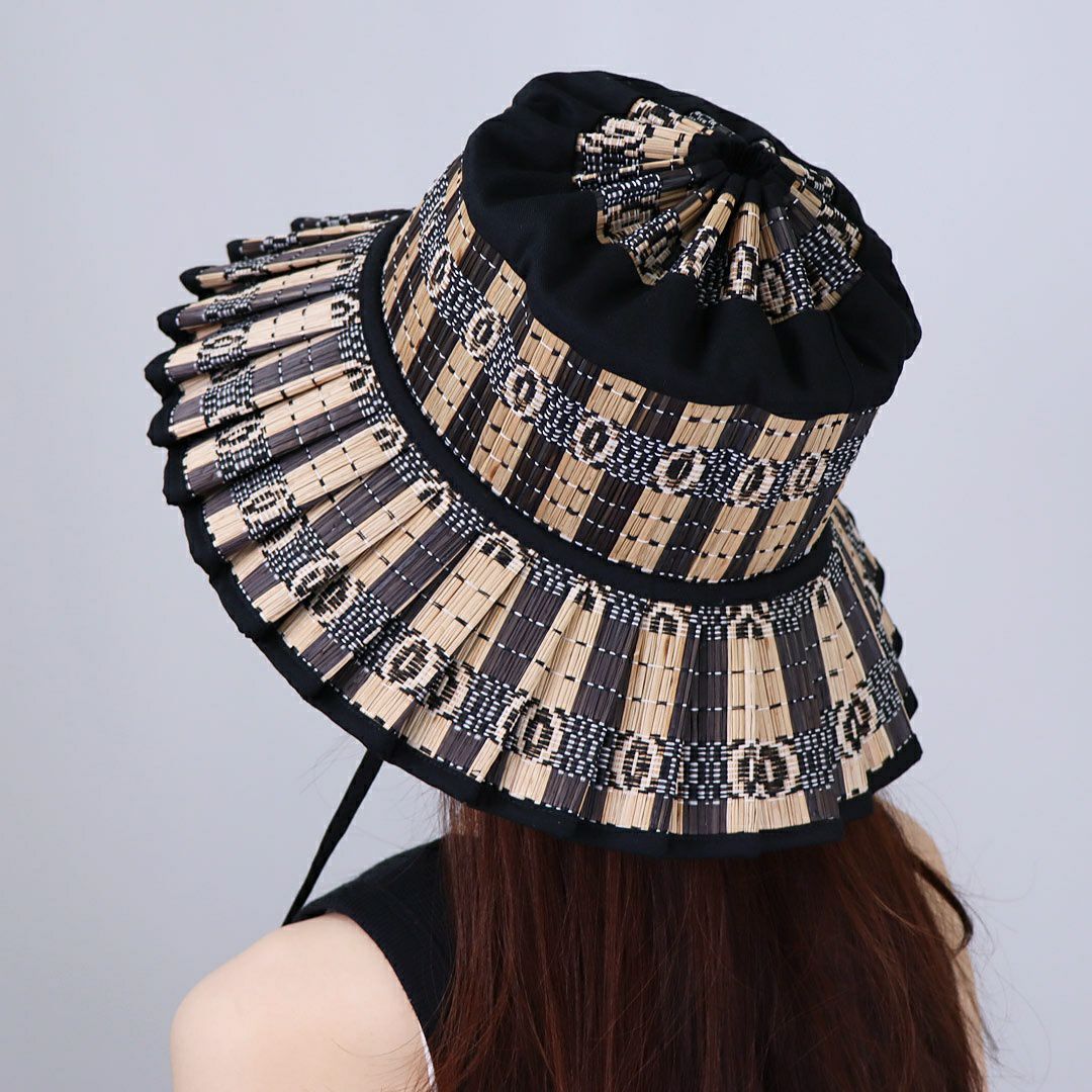 ローナマーレイ LORNA MURRAY 帽子 ストローハット 麦わら帽子 ISLAND CAPRI HAT BORA BORA MIDI バイザー サンハット