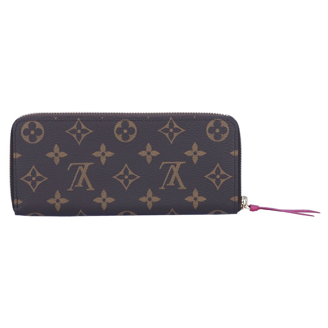 ルイヴィトン LOUIS VUITTON 長財布 モノグラム M60742 ポルトフォイユ・クレマンス フューシャ
