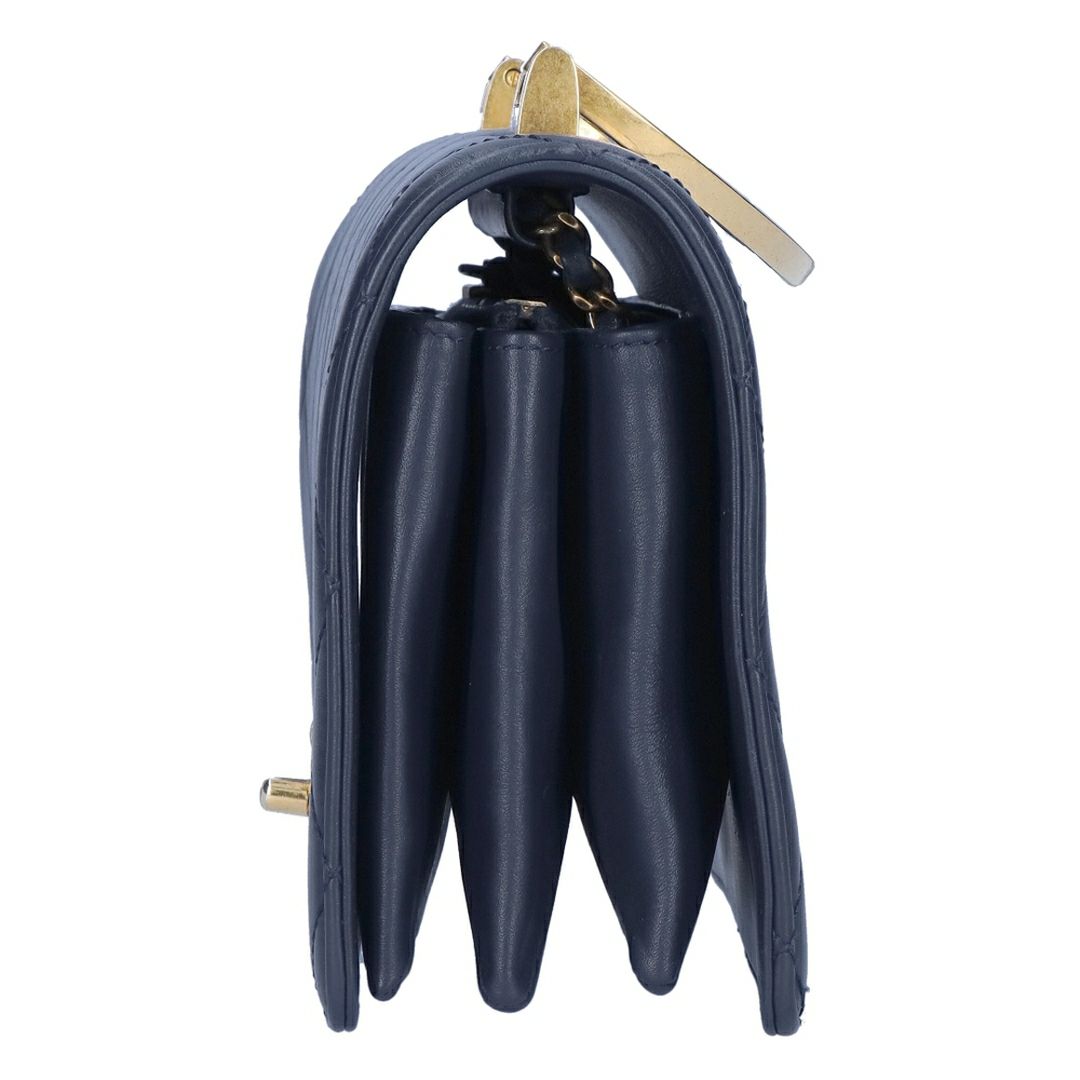 【リユース品】 シャネル CHANEL バッグ ショルダーバッグ マトラッセチェーンショルダーバッグ ネイビー 【お取り寄せ】