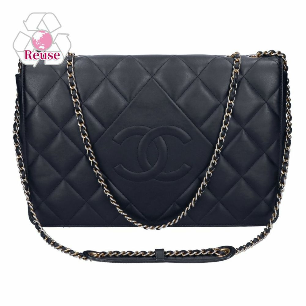【リユース】CHANEL ショルダーバッグ ダイアナマトラッセ CHANEL ダイアナバッグ マトラッセ チェーンショルダーバッグ