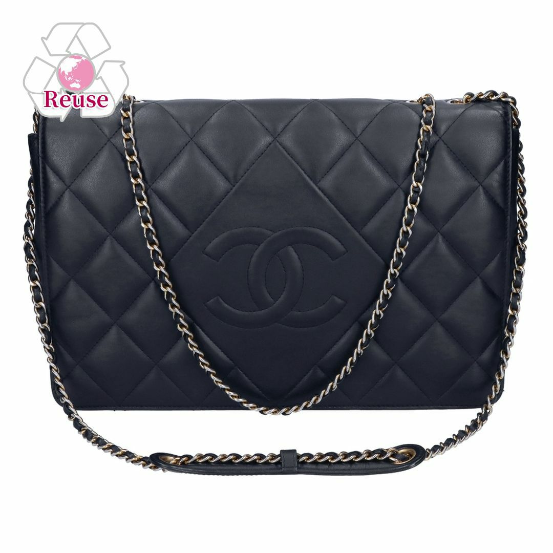 【リユース品】 シャネル CHANEL バッグ ショルダーバッグ ダイアナマトラッセチェーンショルダーバッグ ブラック 【お取り寄せ】