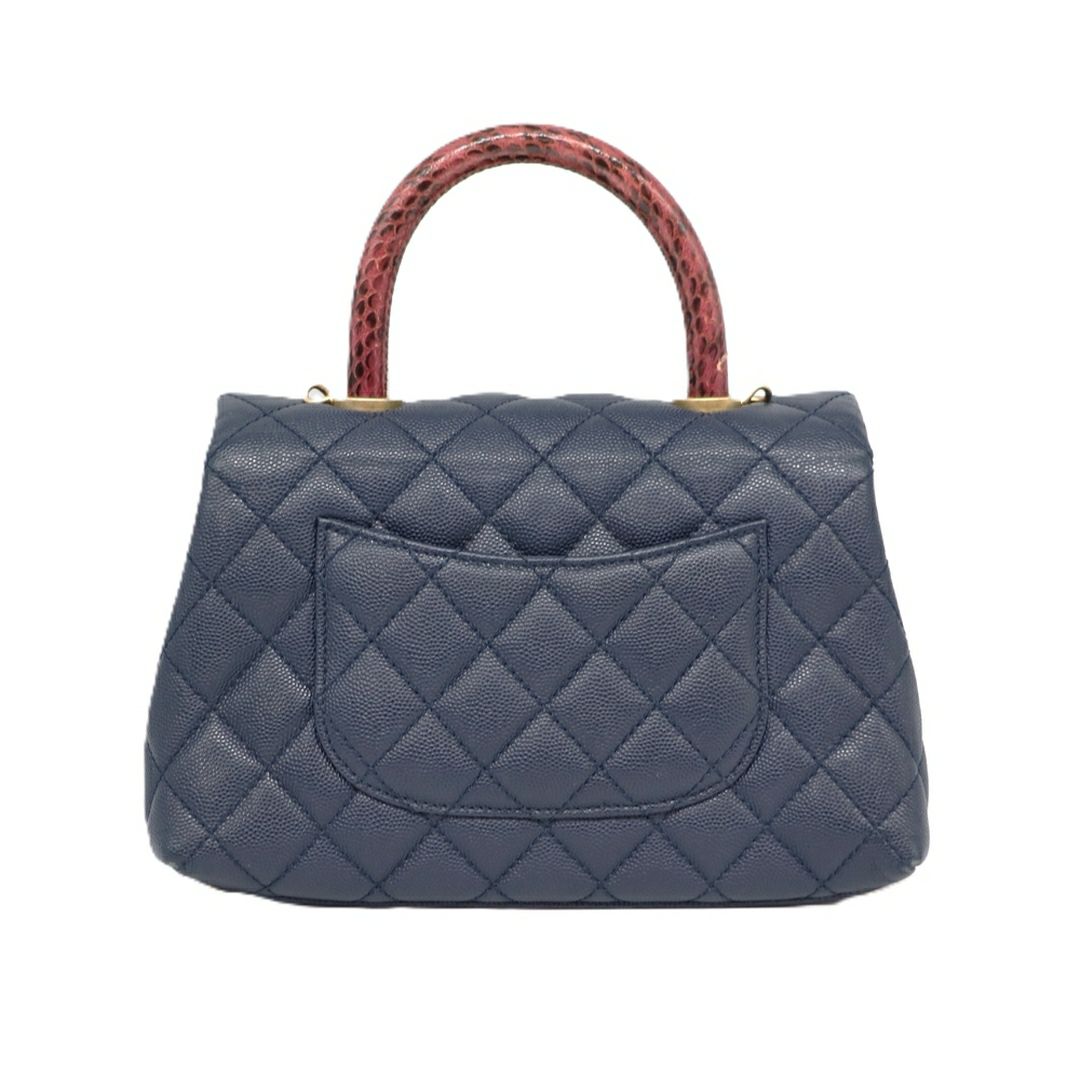 【リユース品】 シャネル CHANEL バッグ 2WAYバッグ ココハンドルマトラッセチェーンショルダーバッグ ネイビー 【お取り寄せ】