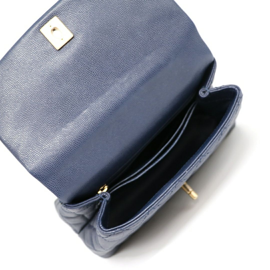 【リユース品】 シャネル CHANEL バッグ 2WAYバッグ ココハンドルマトラッセチェーンショルダーバッグ ネイビー 【お取り寄せ】