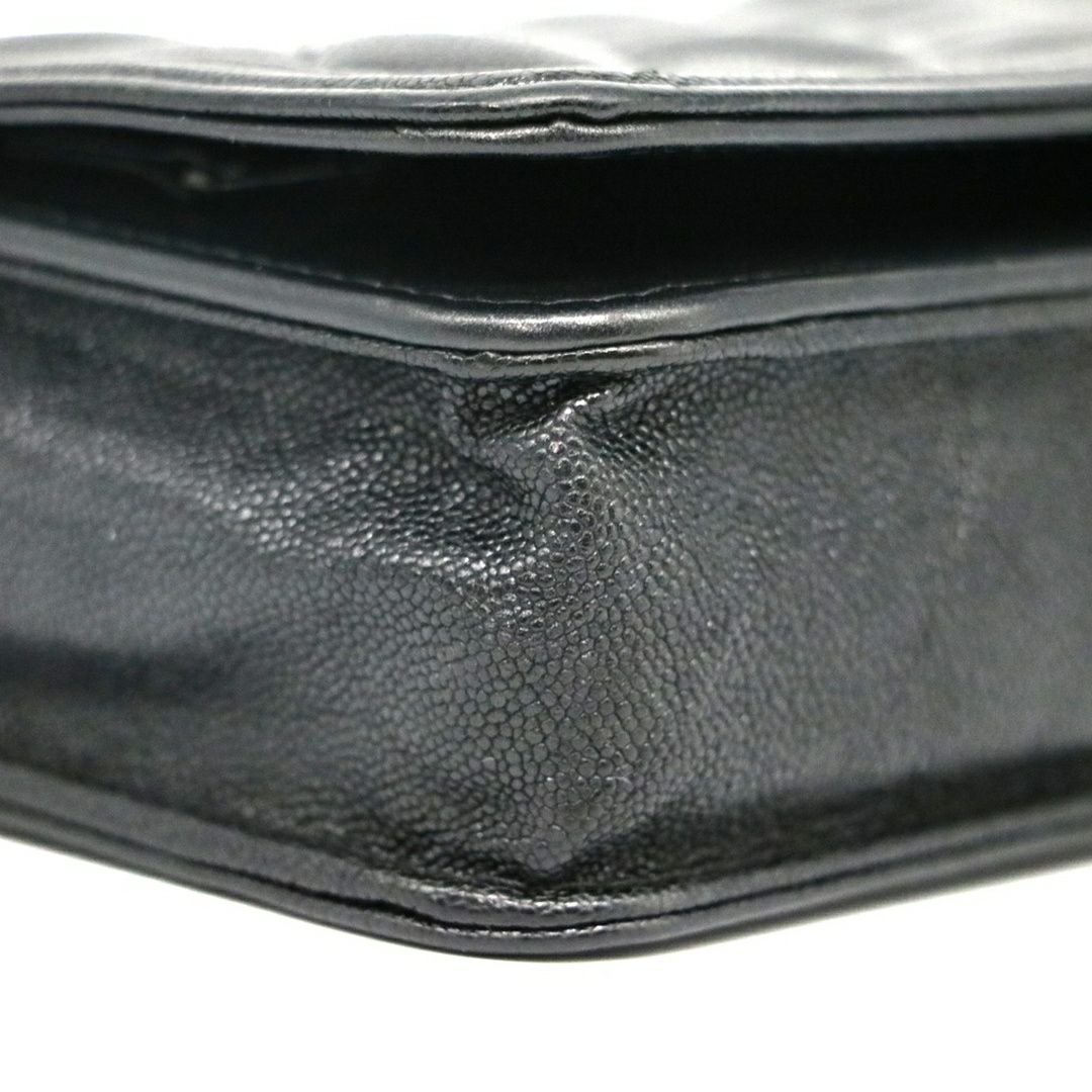 【リユース品】 シャネル CHANEL バッグ チェーンウォレット ボーイシャネルチェーンウォレット AP1117 ブラック 【お取り寄せ】