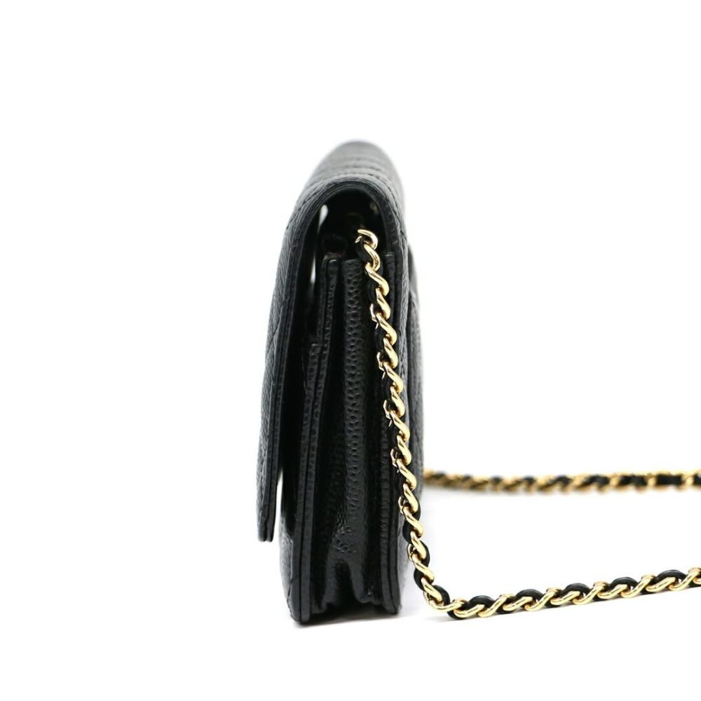【リユース品】 シャネル CHANEL バッグ チェーンウォレット チェーンウォレット AP0250 ブラック 【お取り寄せ】