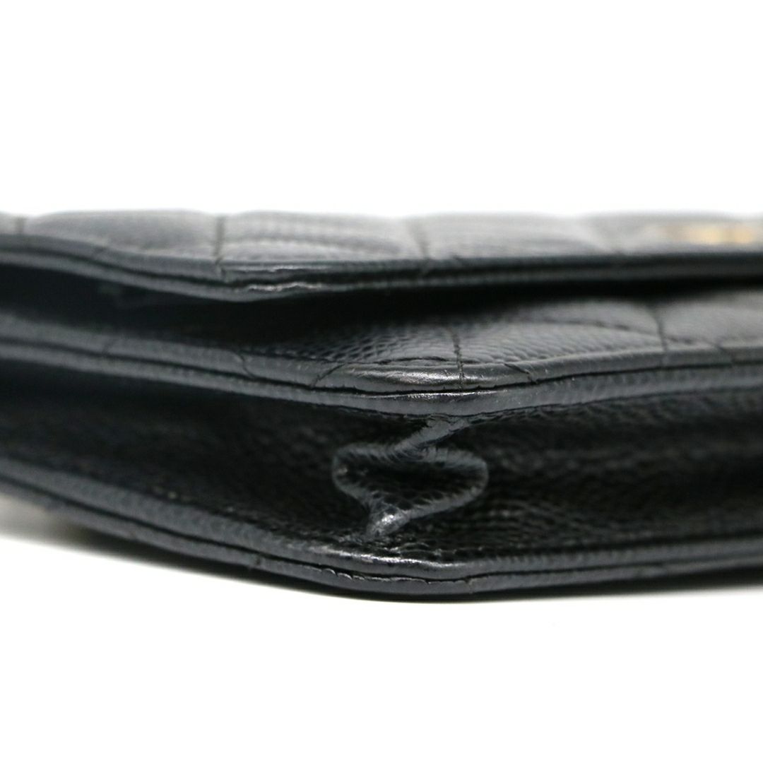 【リユース品】 シャネル CHANEL バッグ チェーンウォレット チェーンウォレット AP0250 ブラック 【お取り寄せ】