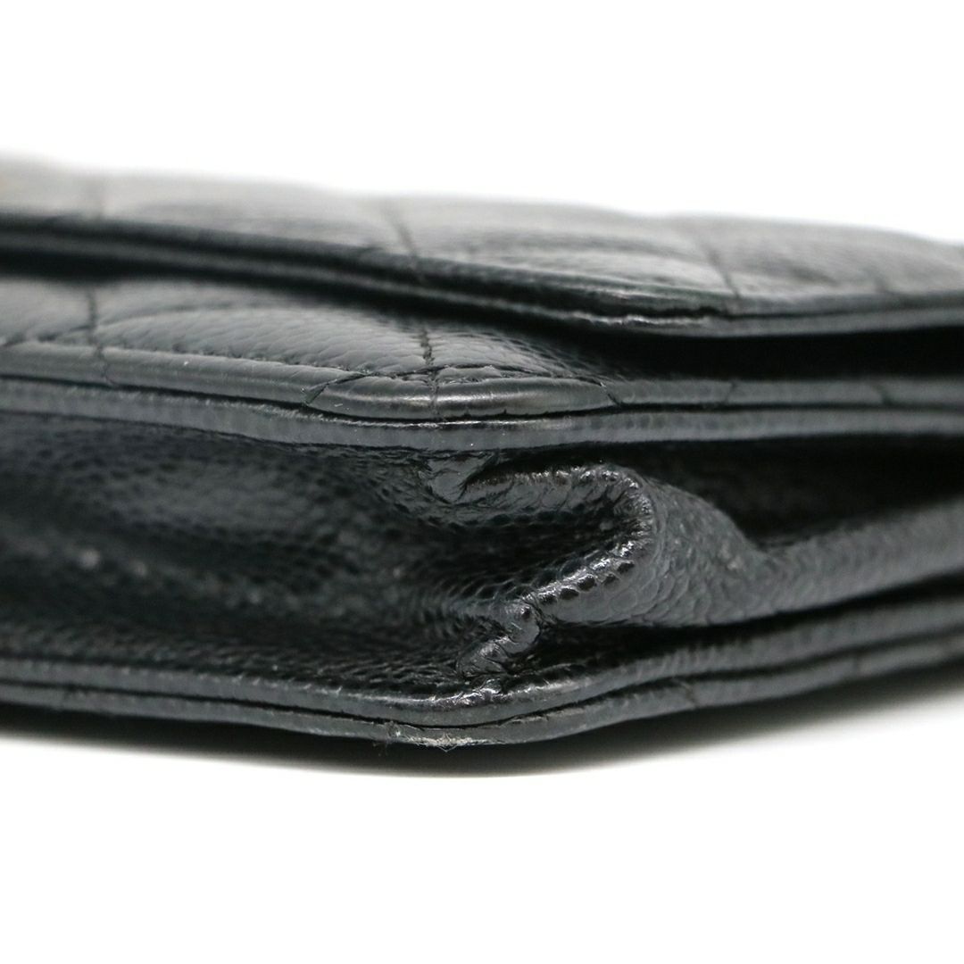 【リユース品】 シャネル CHANEL バッグ チェーンウォレット チェーンウォレット AP0250 ブラック 【お取り寄せ】