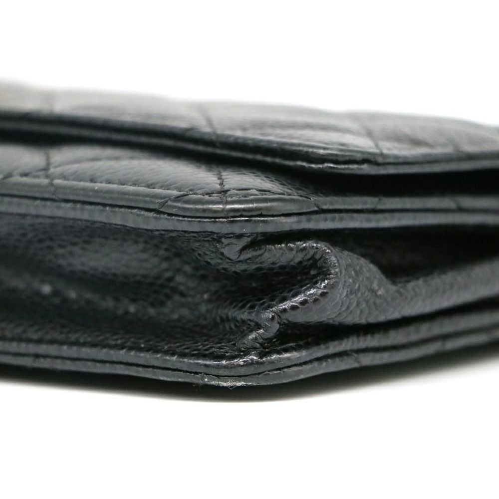 【リユース品】 シャネル CHANEL バッグ チェーンウォレット チェーンウォレット AP0250 ブラック 【お取り寄せ】