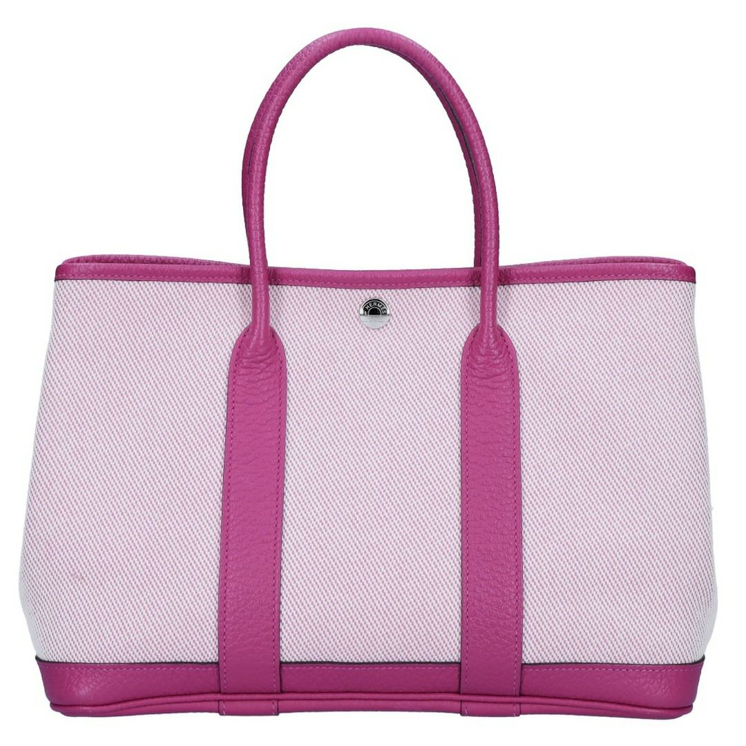 【リユース品】 エルメス HERMES バッグ ハンドバッグ ガーデンパーティ TPM パープル 【お取り寄せ】