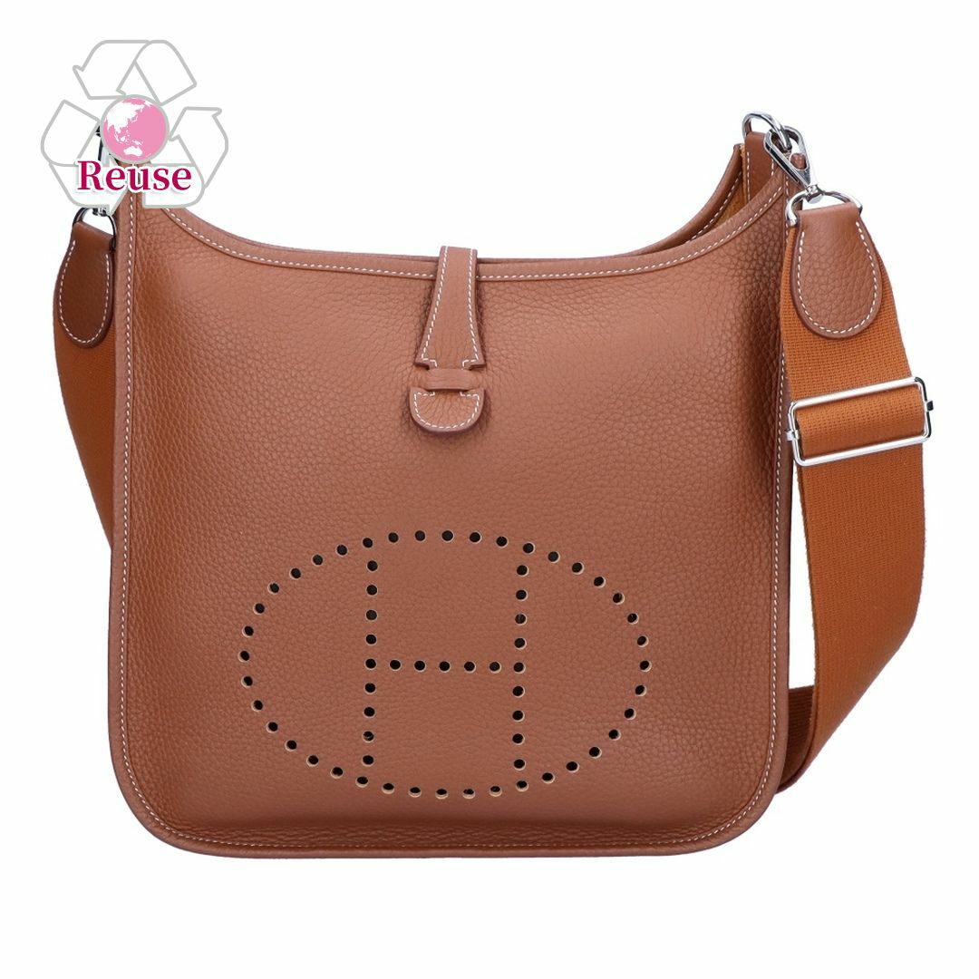 【リユース品】 エルメス HERMES バッグ ショルダーバッグ エヴリン3 PM ブラウン 【お取り寄せ】