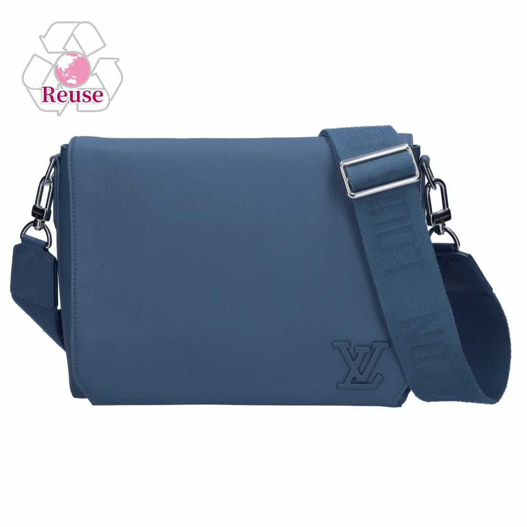 【リユース品】 ルイヴィトン LOUIS VUITTON バッグ ショルダーバッグ テイクオフ メッセンジャー M21363 ネイビー 【お取り寄せ】