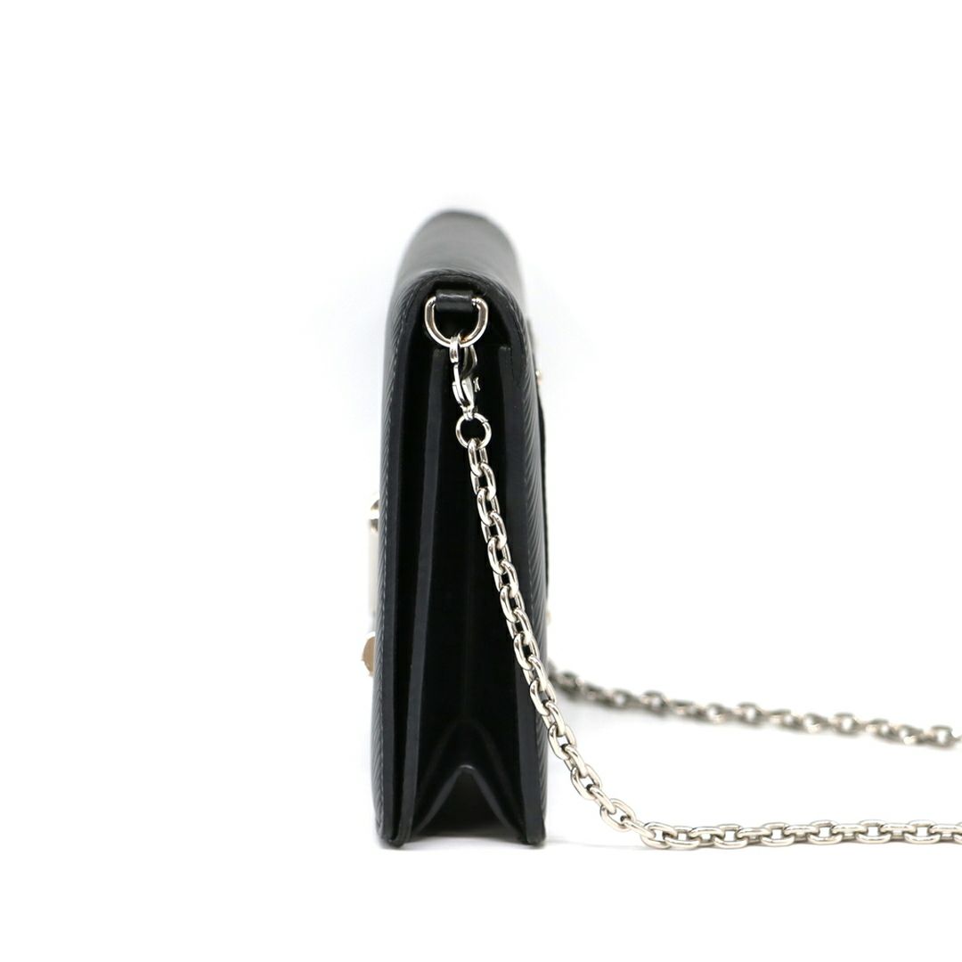 【リユース品】 ルイヴィトン LOUIS VUITTON バッグ チェーンウォレット ポルトフォイユ・ツイストチェーン ブラック 【お取り寄せ】
