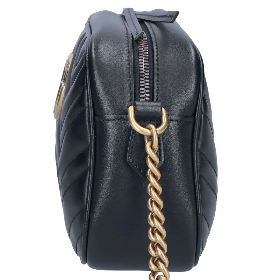 【リユース品】 グッチ GUCCI バッグ ショルダーバッグ GGマーモント チェーン ショルダーバッグ 447632 ブラック 【お取り寄せ】