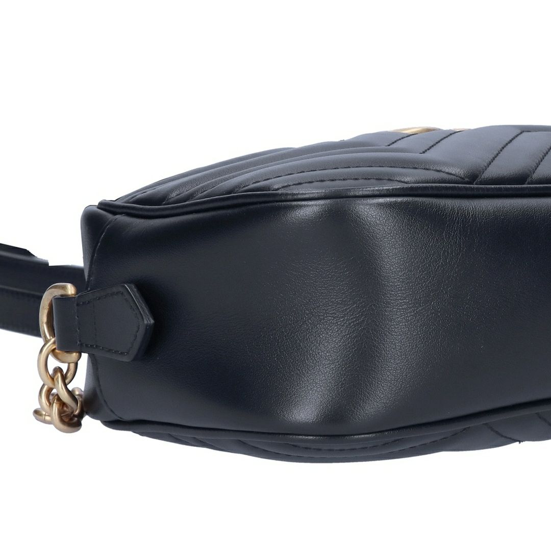 【リユース品】 グッチ GUCCI バッグ ショルダーバッグ GGマーモント チェーン ショルダーバッグ 447632 ブラック 【お取り寄せ】