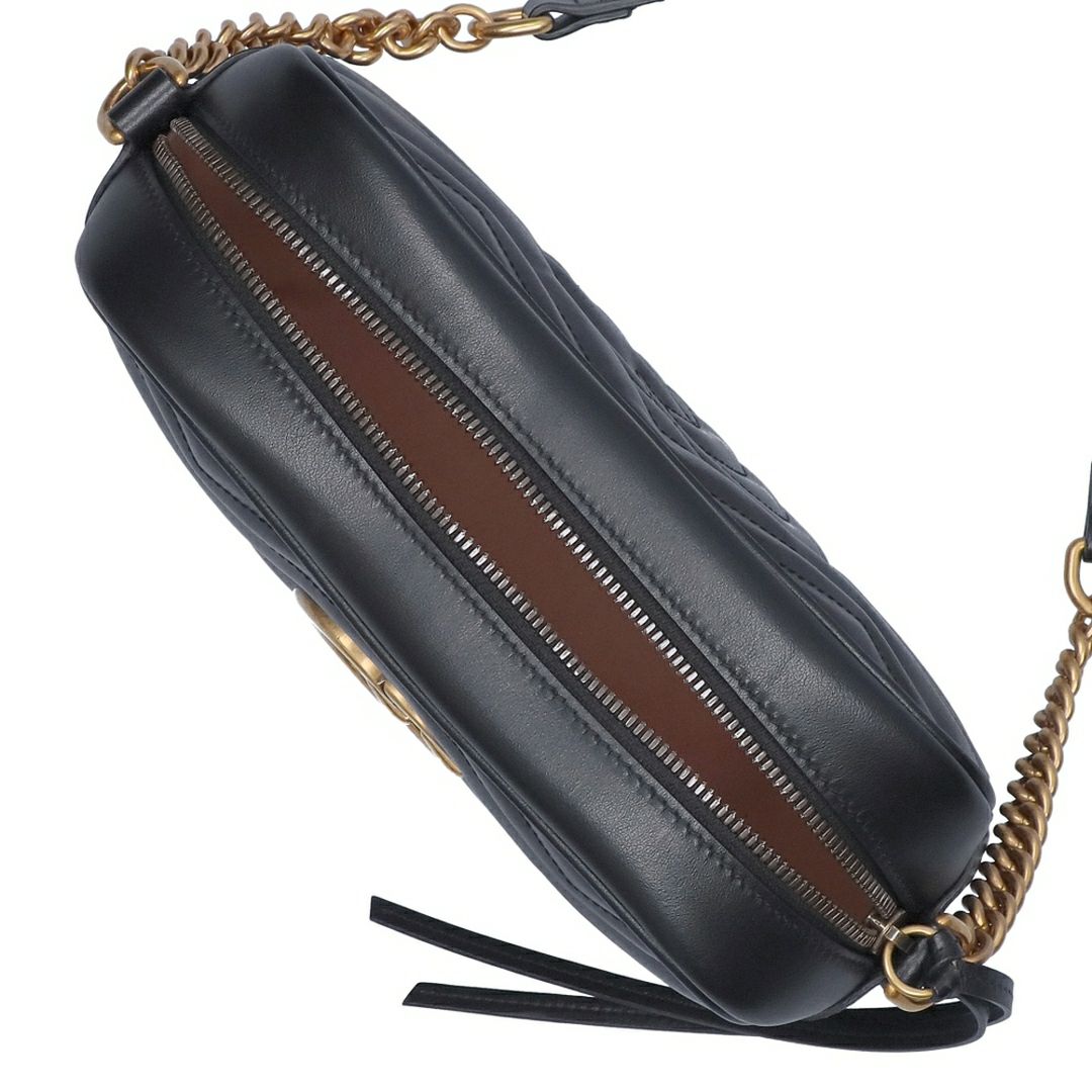 【リユース品】 グッチ GUCCI バッグ ショルダーバッグ GGマーモント チェーン ショルダーバッグ 447632 ブラック 【お取り寄せ】