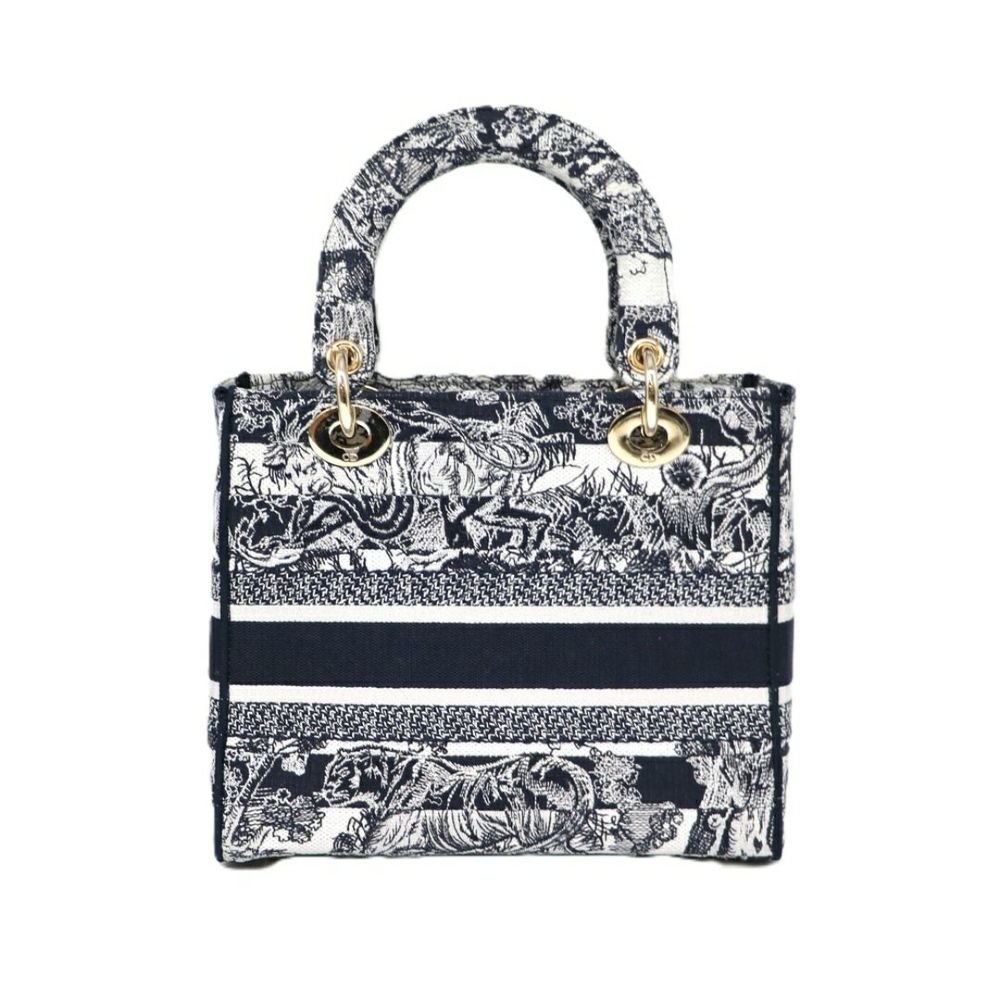 【リユース品】 クリスチャンディオール C.DIOR バッグ トートバッグ レディディオール ネイビー 【お取り寄せ】
