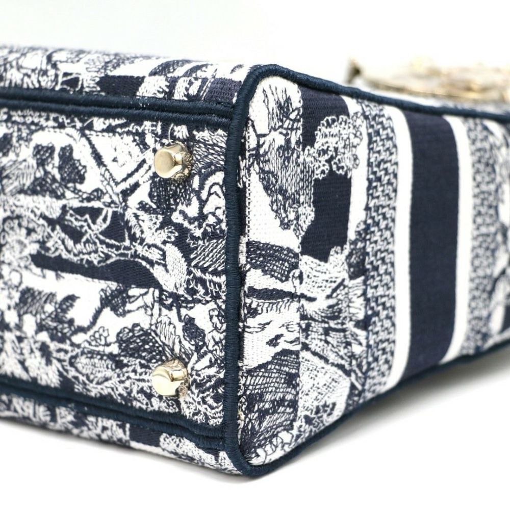 【リユース品】 クリスチャンディオール C.DIOR バッグ トートバッグ レディディオール ネイビー 【お取り寄せ】