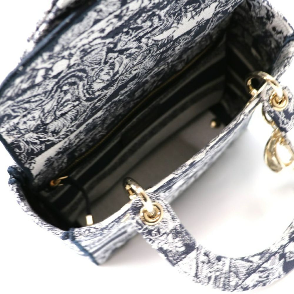 【リユース品】 クリスチャンディオール C.DIOR バッグ トートバッグ レディディオール ネイビー 【お取り寄せ】