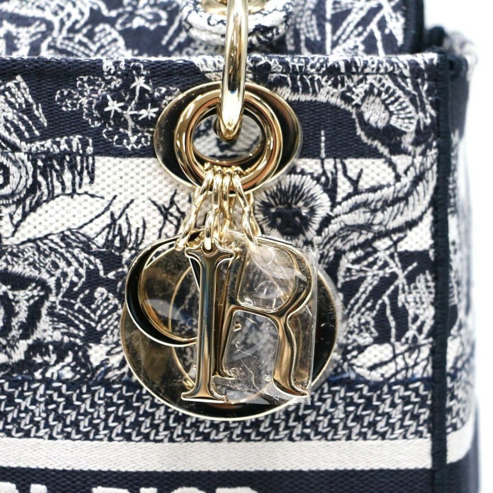【リユース品】 クリスチャンディオール C.DIOR バッグ トートバッグ レディディオール ネイビー 【お取り寄せ】