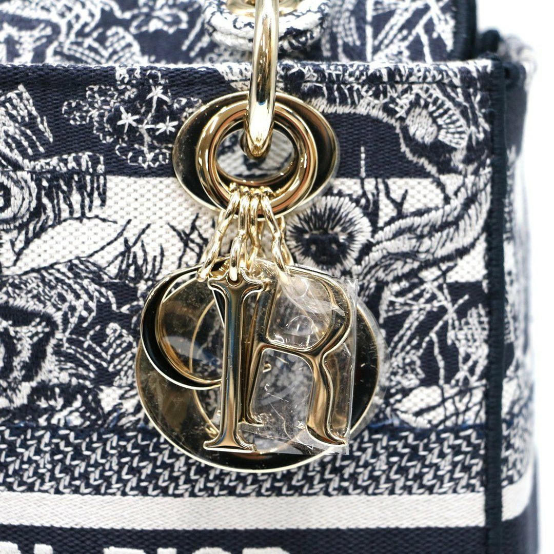 【リユース品】 クリスチャンディオール C.DIOR バッグ トートバッグ レディディオール ネイビー 【お取り寄せ】